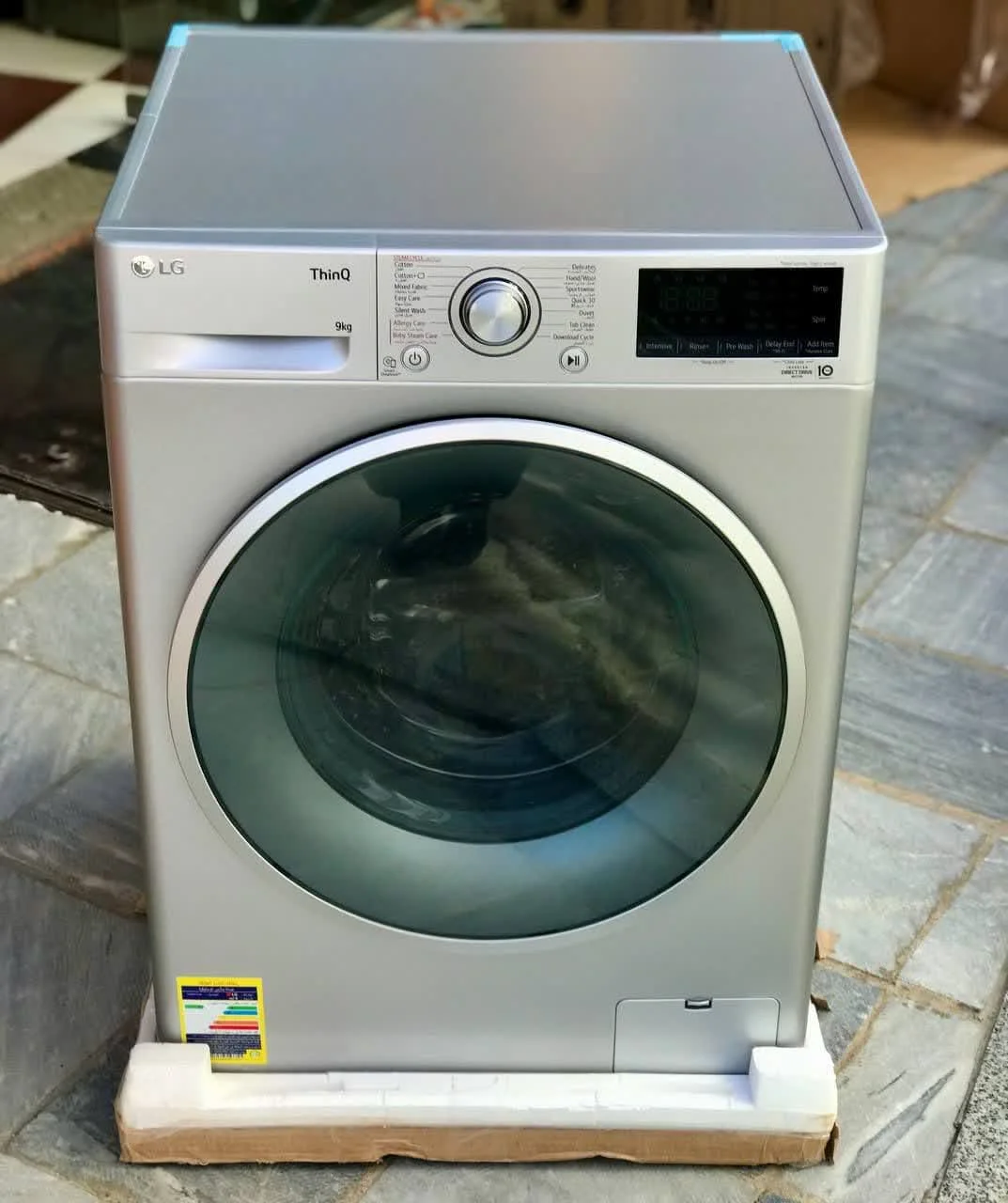 ماشین لباسشویی ال جی F4R5VYGSL نقره 2023